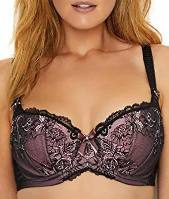 Elomi Anushka Underwire Half Cup Bra EL4060 UK SIZE 38H US SIZE 38K • $29.99