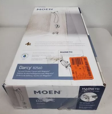 New MOEN Darcy 82560 Magnetix  6-Spray Tub And Shower Faucet Chrome • $83.90