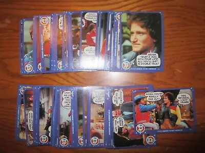 1978 Topps Mork And Mindy TV Show Robin Williams Complete Trading Card Set 99/99 • $19.95