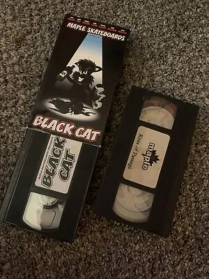 Maple Skateboards Rites Of Passage & BLACK CAT VHS Rare 90s Videos • $180