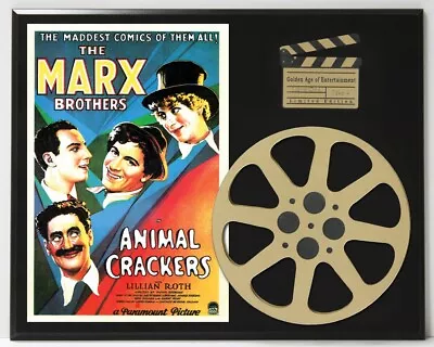 Marx Brothers Animal Crackers   Reproduction Hollywood Movie Reel Display • $89.95