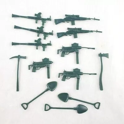 Lot Of Weapons Military Action Figure Toy Accessories Unknown Unidentified 1/18 • $6.30