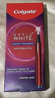 Colgate Optic White Overnight Teeth Whitening Treatment Pen 1 Pen Contains ... • $24.99