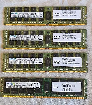 Samsung 32GB M393A4K40BB0-CPB DDR4-2133 RDIMM PC4-17000P-R Dual Rank X4 • $144