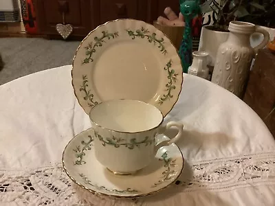 SALISBURY Bone China ENGLAND Trio…cup Saucer Plate • $28