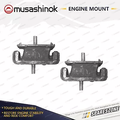 2x Musashinok Front LH RH Engine Mount For Mazda E1800 E2000 1.8L 2.0L 4Cyl • $61.95