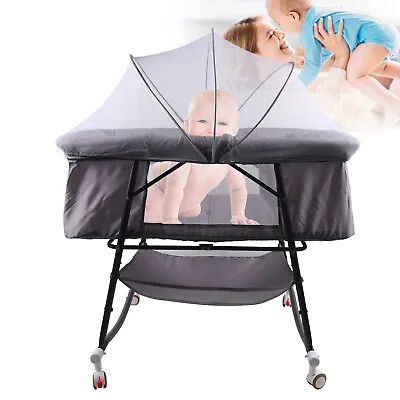 Baby Bassinet Sleeper Portable Nursery Infant Bed Bedside Crib Sleep Cradle NEW • $73