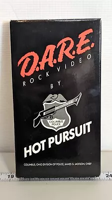 D.A.R.E. Columbus Ohio Police Department James G. Jackson Rock Video Hot Pursuit • $52.24