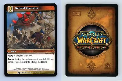 Natural Remedies #309/319 March Of The Legion Common Warcraft 2007 TCG Card • $2.09