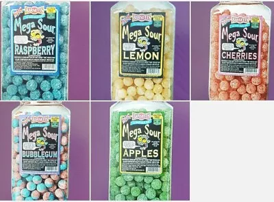 Mega Sour Boiled Sweets Hard Candy Various Flavours • £6.84