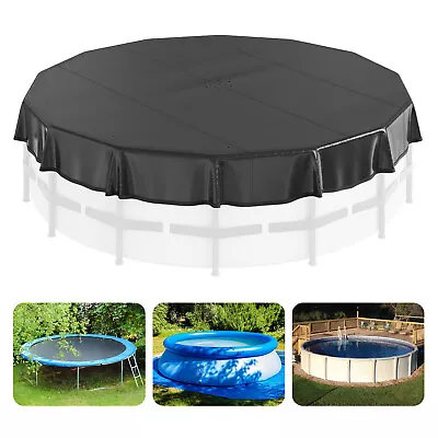 VEVOR 18 Ft Round Pool Cover Above Ground Swimming Pool Cover Waterproof PVC • £26.39