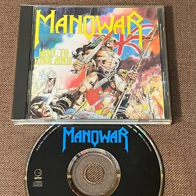MANOWAR Hail To England JAPAN CD MVCG-142 W/PS BOOKLET 1993 Reissue • $39.99
