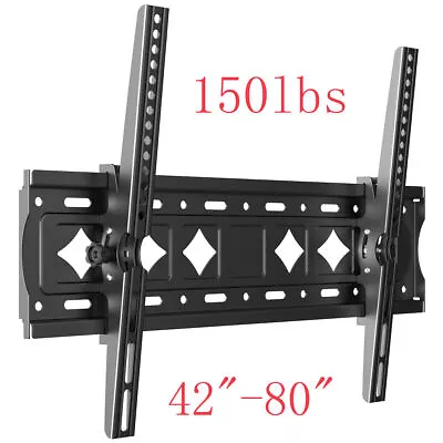 TV Wall Mount VESA Bracket Tilt For 32 42 43 46 47 50 52 55 60 65 70 75 Inch US • $25.99