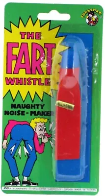 New Fart Whistle Naughty Noise Maker Joke Prank Gag Party Bag Stocking Fillers • £3.95