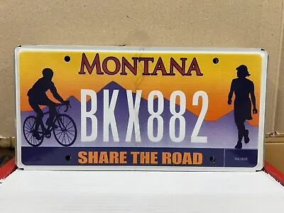 Share The Road Montana License Plate • $9