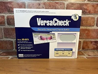 VersaCheck Security Personal Check Refills ~ Personal Wallet Checks Form #3001 • $22.99