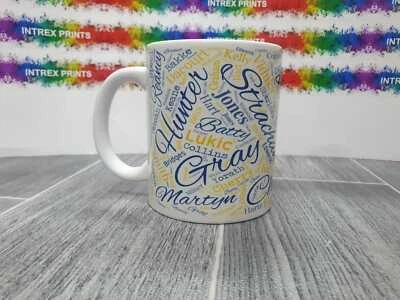 £11.99 • Buy Inspired By Leeds United Mug - Legends Collage (11oz Ceramic) Football Gift