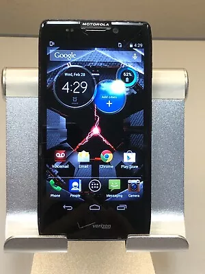 Motorola XT926 Droid RAZR HD Verizon Smartphone 16GB CRACKED SCREEN | Clean IMEI • $17.95