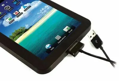 £3.82 • Buy CLiPtec Samsung Galaxy TAB 2 10.1 P5100 P7500 Tablet USB Data Lead Cable Charger