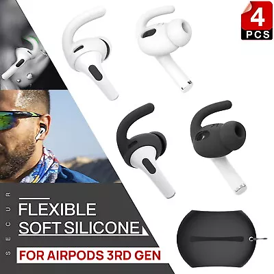 $9.99 • Buy For Apple AirPods 3 2021 Pro Ear Tips Case Earpod Cover Silicone Hook Earbuds