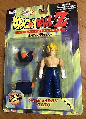 New Sealed 1999 Irwin Snap On Series 2 Dragon Ball Z Super Saiyan Vegito • $35