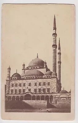 Egypt CDV-Muhammad Ali Mosque In Citadel Of Cairo By Antonio Beato Of Cairo • £11.50
