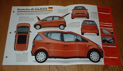 ★★1999 Mercedes-benz A-class Original Imp Brochure Specs Info 97 99★★ • $5.99