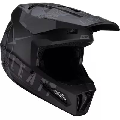 NEW Leatt Moto 2.5 Stealth Motocross Dirt Bike Helmet • $99