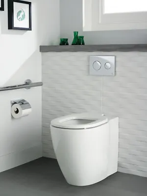 Ideal Standard Connect / Concept Toilet Seat In White. NO COVER K706001 X • £69.99
