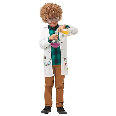 £11.99 • Buy Rubies Mad Scientist Lab Coat Boys Girls Fancy Dress Costume New