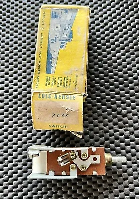 Vintage Cole-Hersee Switch 7000 (?Heater) - See Photos & Read Details • $10