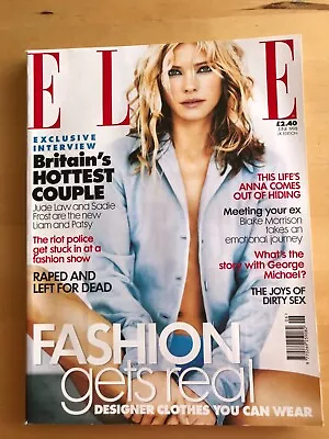 Elle Magazine JUNE 1998KAREN FERRARI JUDE LAW SADIE FROST GEORGE MICHAEL • £60