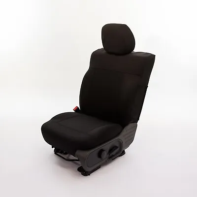 Front Seat Covers In Black Neosupreme For 2002-2009 Chevrolet Trailblazer • $109.99