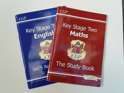 £5 • Buy Cgp Key Stage Two Maths & English Sats Revision Book Brand New