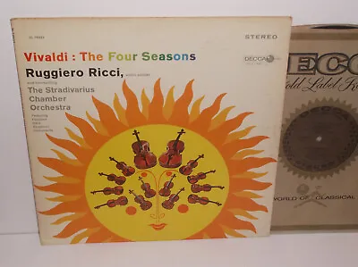 DL 79423 Vivaldi The Four Seasons Ruggiero Ricci & The Stradivarius Chamber Orch • $62.26