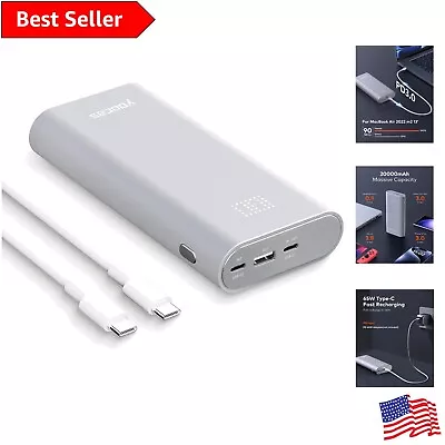 Premium Lightweight 20000mAh Portable Charger - 65W Fast Charging For Laptops • $105.99