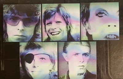 £12 • Buy Job Lot David Bowie - Live Singles 1969-1974 - 5 X 7  White Vinyl Single Only