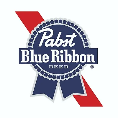 Pabst Blue Ribbon Decal / Bumper Sticker  • $3.59