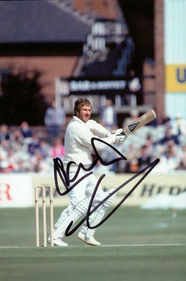 £34.99 • Buy Ian Beefy Botham Signed 6x4 Photo England Cricket Autograph Memorabilia + COA