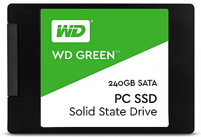 WD Blue 250G 500GB 1TB SSD SATAIII Internal Solid State Drive WD Green 240G 480G • $54.95