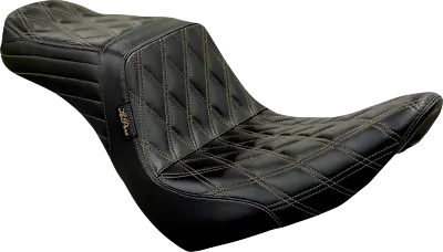 Le Pera Tailwhip Chestnut Diamond Stitch Seat Fits 2018-2023 Softail FXLR FLSB • $496