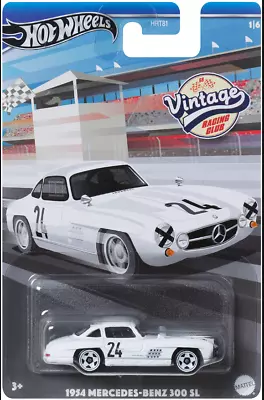 Hot Wheels 2024 Vintage Racing HRT81 HRV00 *1954 Mercedes-Benz 300 SL* • $12.99