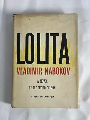 Lolita By Vladimir Nabokov (HCDJ Putnam 1955 13th Impression ) • $39.20