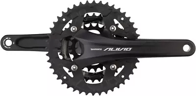 Shimano Alivio FC-T4060 Crankset - 170mm 9-Speed 44/32/22t 104/64 Black  New • $40