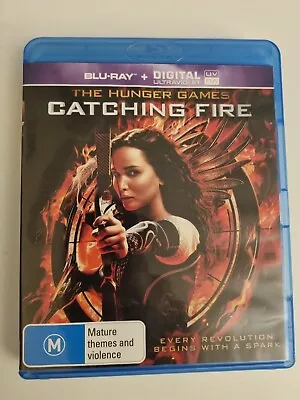 NEW: THE HUNGER GAMES CATCHING FIRE Movie Blu-Ray Region B Free Fast Post • $7