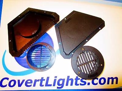 TRAILER-RV VENTS Black 2 Inner 2 Outer Utility Cargo Motorcycle Sidewall • $13.99