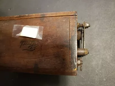 Antique Ford Model T Ignition Buzz Coil Wood Battery Box Ford Model A  • $50