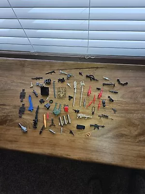 Lot Of Vintage Accessories Weapons Parts 80s 90s GI Joe MOTU Transformers • $13.35