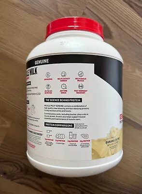 Muscle Milk Genuine Protein Powder Banana Crème 32g Protein 4.94 Pound • $58.99