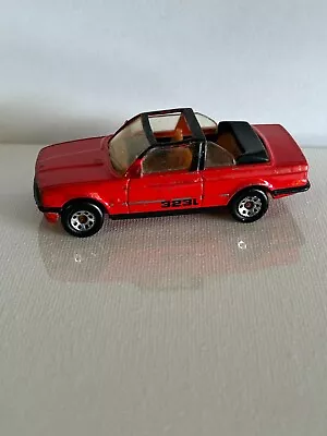 Matchbox 1985 Red BMW 323i Cabriolet 1:58 Scale Loose • $3.95